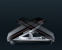 ENROAD Nomadix Pro XL E | 500L Smart Roof Box – Black