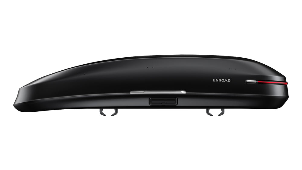 ENROAD Nomadix Pro XL E | 500L Smart Roof Box – Black