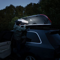 ENROAD Nomadix Pro XXL Slim E | 450L Smart Roof Box – Black