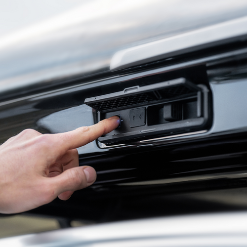 ENROAD Nomadix Pro XXL Slim E | 450L Smart Roof Box – Black